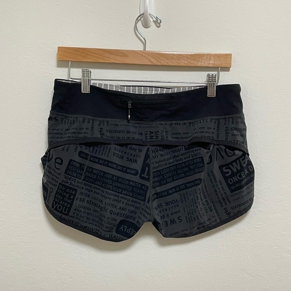 Lululemon Speed Shorts Size 6 2.5 inch inseam - Picture 3 of 7